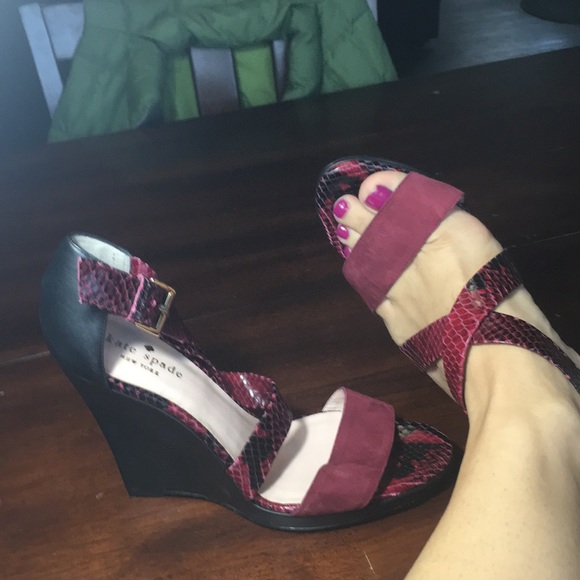 kate spade Shoes - Kate Spade Wedges Size 7